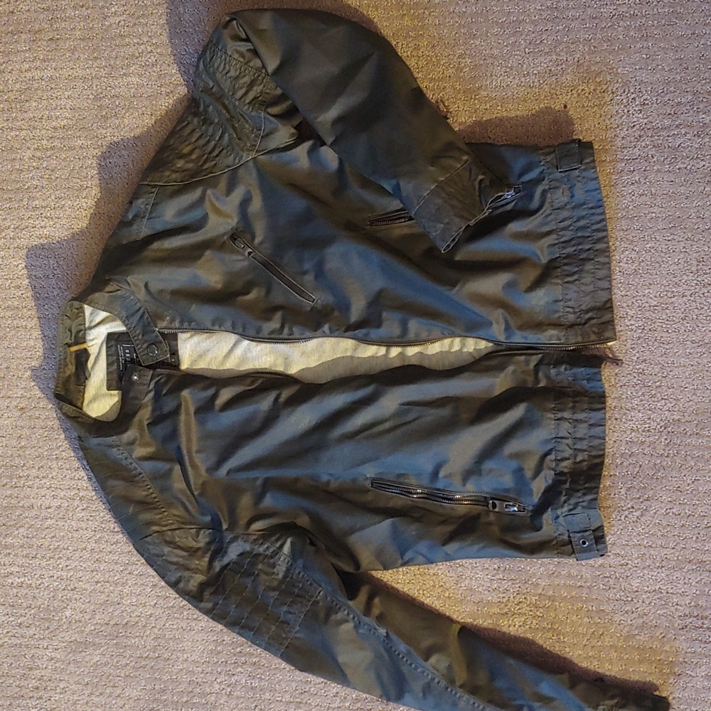 Guess Large Green Bomber Jacket
